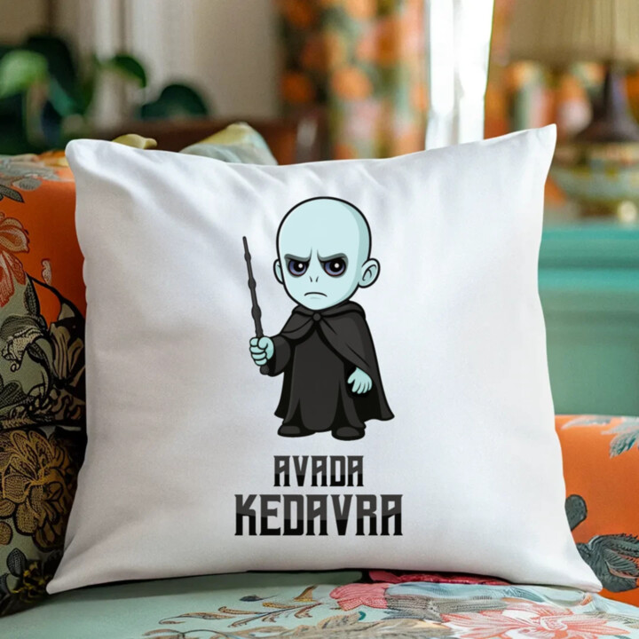 Avada Kedavra - Pre fanúšikov série Harry Potter - vankúš s potlačou