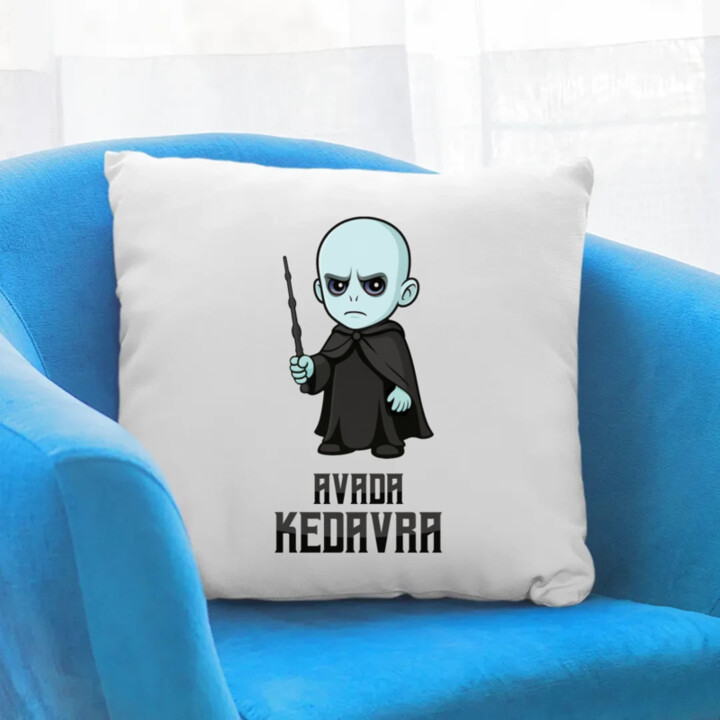 Avada Kedavra - Pre fanúšikov série Harry Potter - vankúš s potlačou