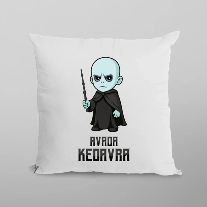 Avada Kedavra - Pre fanúšikov série Harry Potter - vankúš s potlačou
