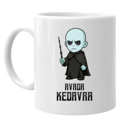 Avada Kedavra - Pre fanúšikov série Harry Potter - keramický hrnček s potlačou