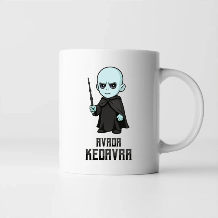 Avada Kedavra - Pre fanúšikov série Harry Potter - keramický hrnček s potlačou