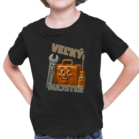 Veľký majster - detské tričko s potlačou