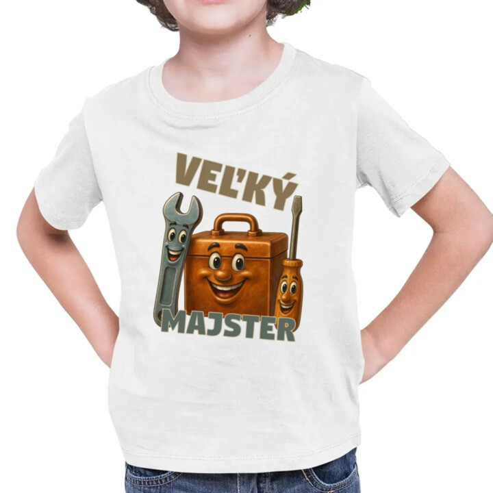 Veľký majster - detské tričko s potlačou