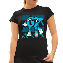 Six seven 67 - Italian Brainrot  - dámske tričko s potlačou