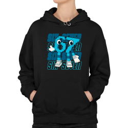 Six seven 67 - Italian Brainrot  - dámska mikina s potlačou