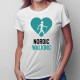 Nordic Walking - dámske tričko s potlačou