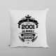 2001 Narodenie legendy 25 rokov - vankúš s potlačou