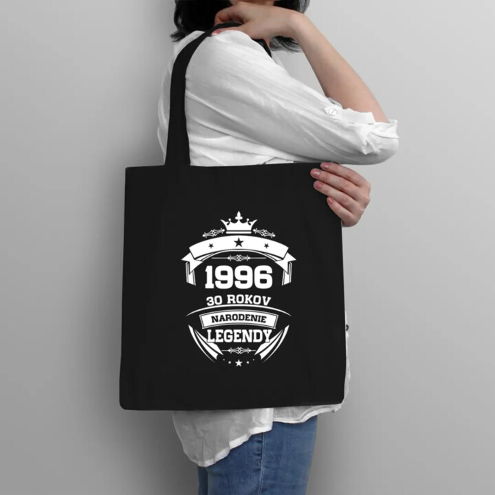 1996 Narodenie legendy 30 rokov - taška s potlačou