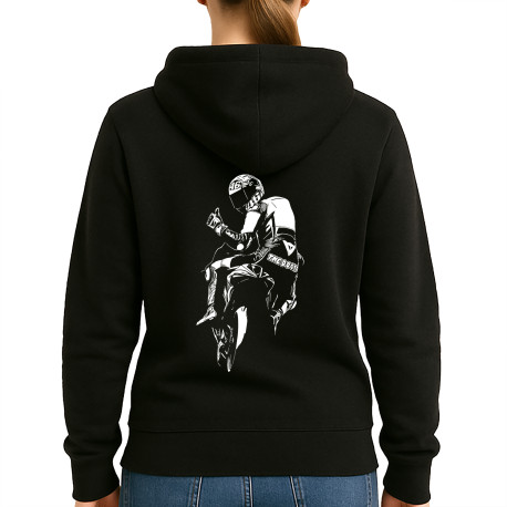 The doctor  - dámska mikina s potlačou