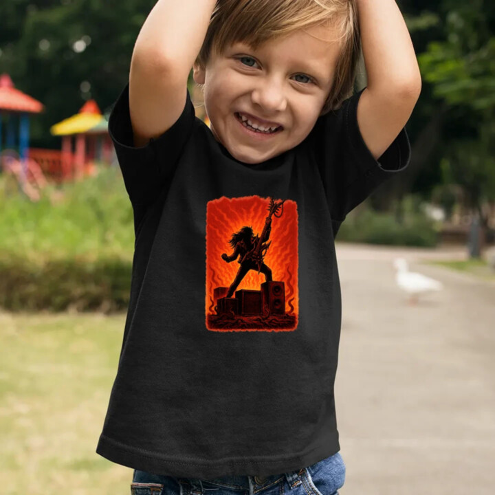 Eddie pre fanúšikov seriálu Stranger Things - detské tričko s potlačou
