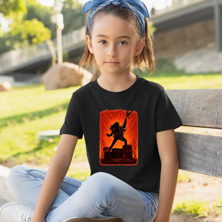 Eddie pre fanúšikov seriálu Stranger Things - detské tričko s potlačou