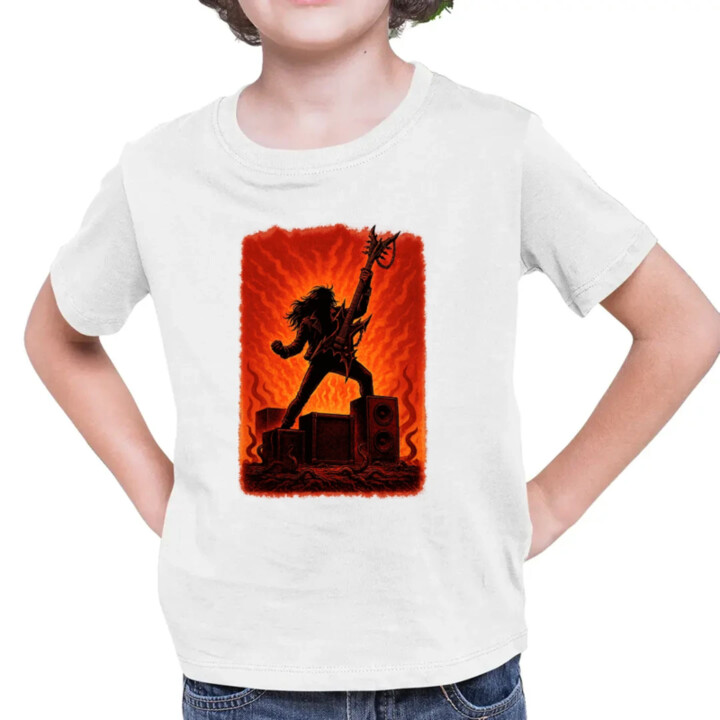 Eddie pre fanúšikov seriálu Stranger Things - detské tričko s potlačou
