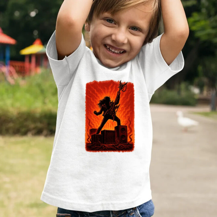 Eddie pre fanúšikov seriálu Stranger Things - detské tričko s potlačou