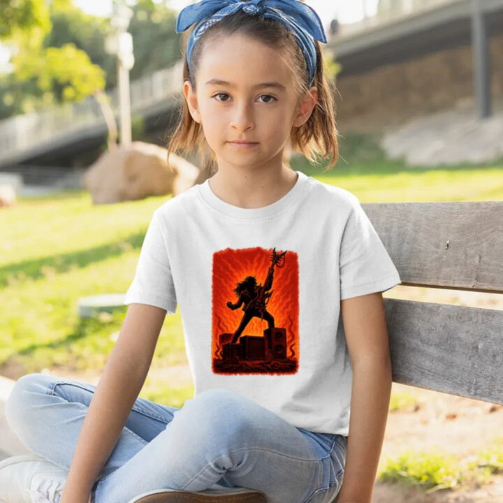 Eddie pre fanúšikov seriálu Stranger Things - detské tričko s potlačou