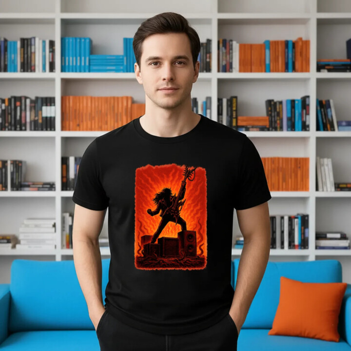 Eddie pre fanúšikov seriálu Stranger Things - pánske tričko s potlačou
