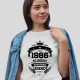 1986 Narodenie legendy 40 rokov - dámske tričko s potlačou