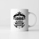 1986 Narodenie legendy 40 rokov - keramický hrnček s potlačou