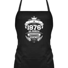 1976 Narodenie legendy 50 rokov - zástera s potlačou