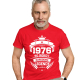 1976 Narodenie legendy 50 rokov - pánske tričko s potlačou