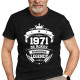 1971 Narodenie legendy 55 rokov - pánske tričko s potlačou