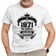 1971 Narodenie legendy 55 rokov - pánske tričko s potlačou