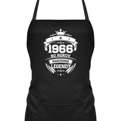 1966 Narodenie legendy 60 rokov - zástera s potlačou