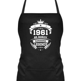 1961 Narodenie legendy 65 rokov - zástera s potlačou