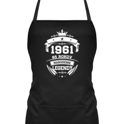 1961 Narodenie legendy 65 rokov - zástera s potlačou