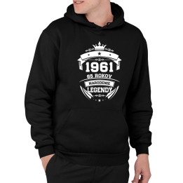 1961 Narodenie legendy 65 rokov  - pánska mikina s potlačou
