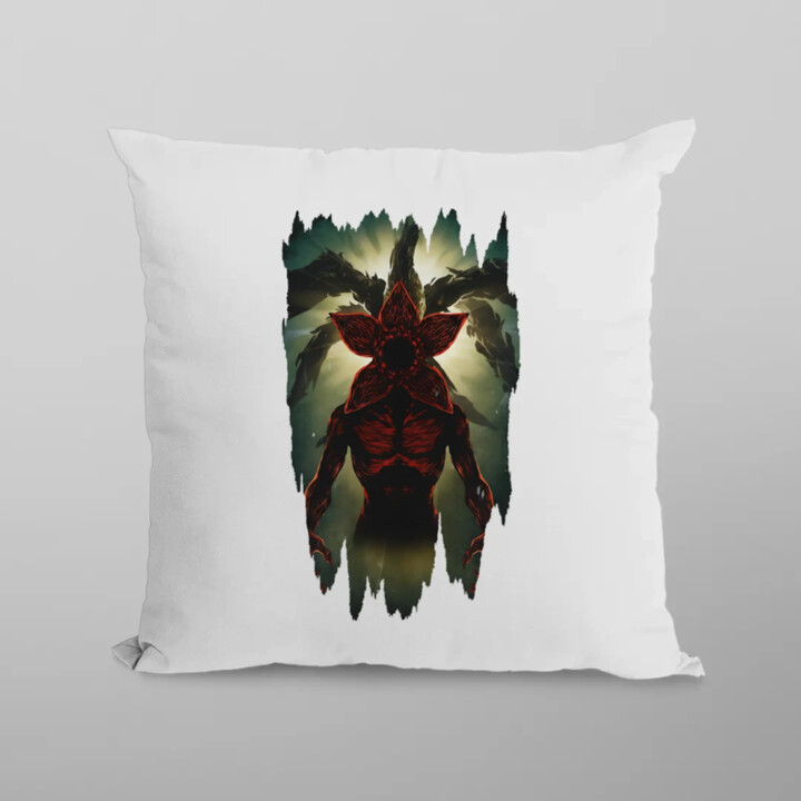Demogorgon pre fanúšikov seriálu Stranger Things - vankúš s potlačou