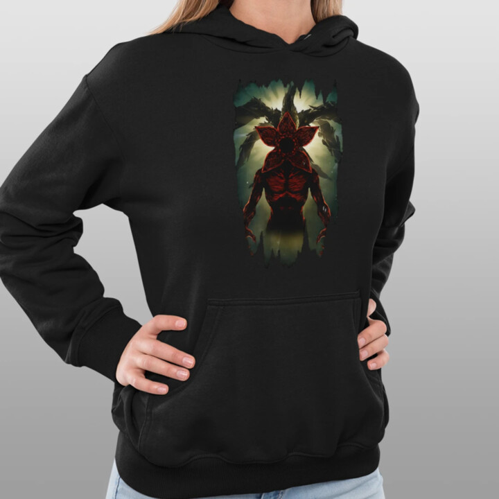 Demogorgon pre fanúšikov seriálu Stranger Things  - dámska mikina s potlačou