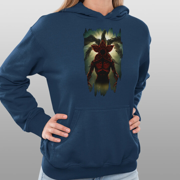 Demogorgon pre fanúšikov seriálu Stranger Things  - dámska mikina s potlačou