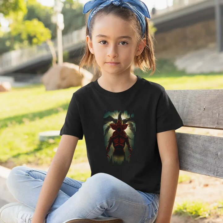 Demogorgon pre fanúšikov seriálu Stranger Things - detské tričko s potlačou