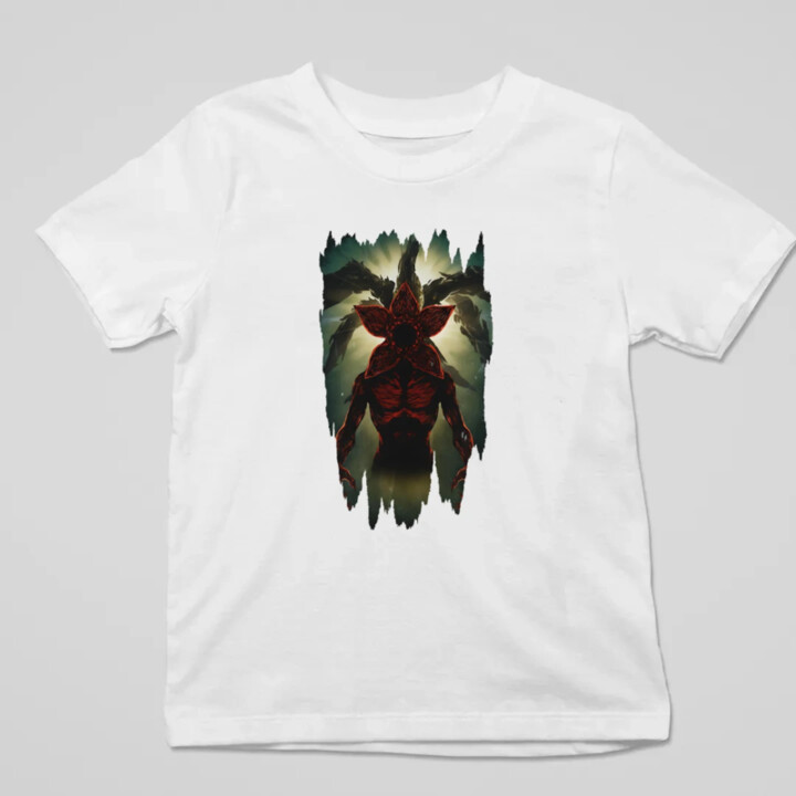 Demogorgon pre fanúšikov seriálu Stranger Things - detské tričko s potlačou