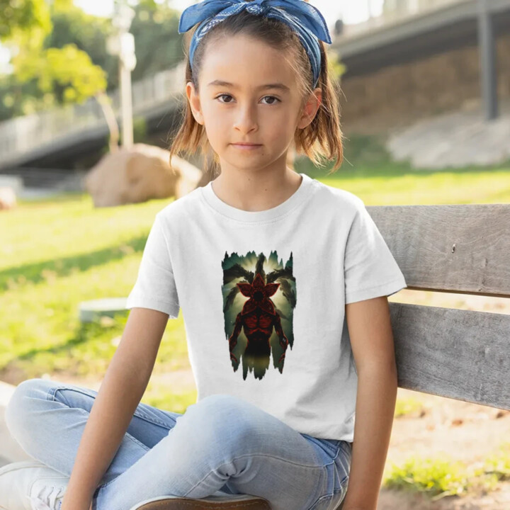 Demogorgon pre fanúšikov seriálu Stranger Things - detské tričko s potlačou