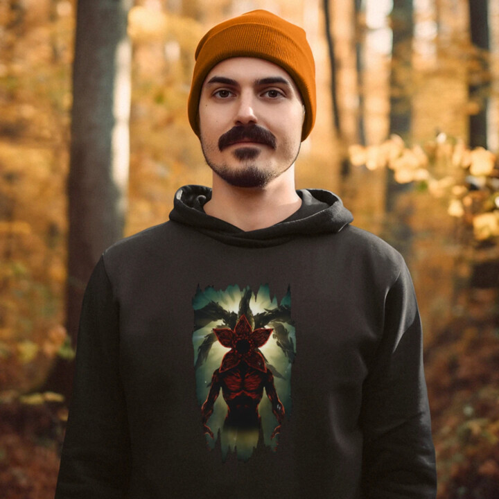 Demogorgon pre fanúšikov seriálu Stranger Things  - pánska mikina s potlačou
