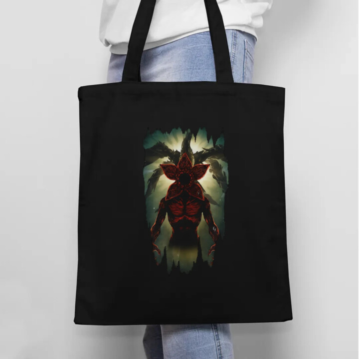 Demogorgon pre fanúšikov seriálu Stranger Things - taška s potlačou