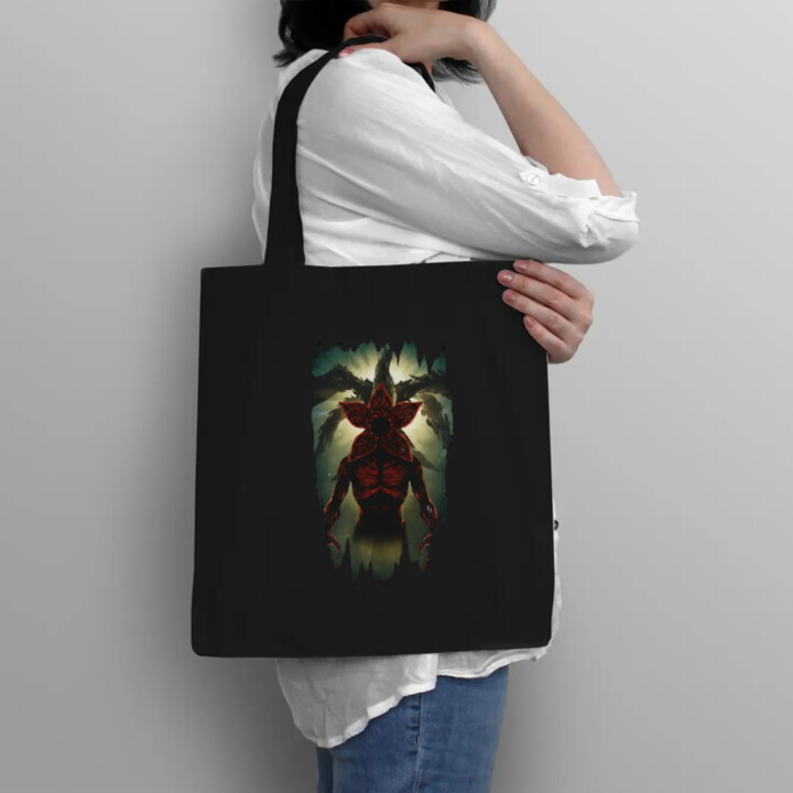 Demogorgon pre fanúšikov seriálu Stranger Things - taška s potlačou
