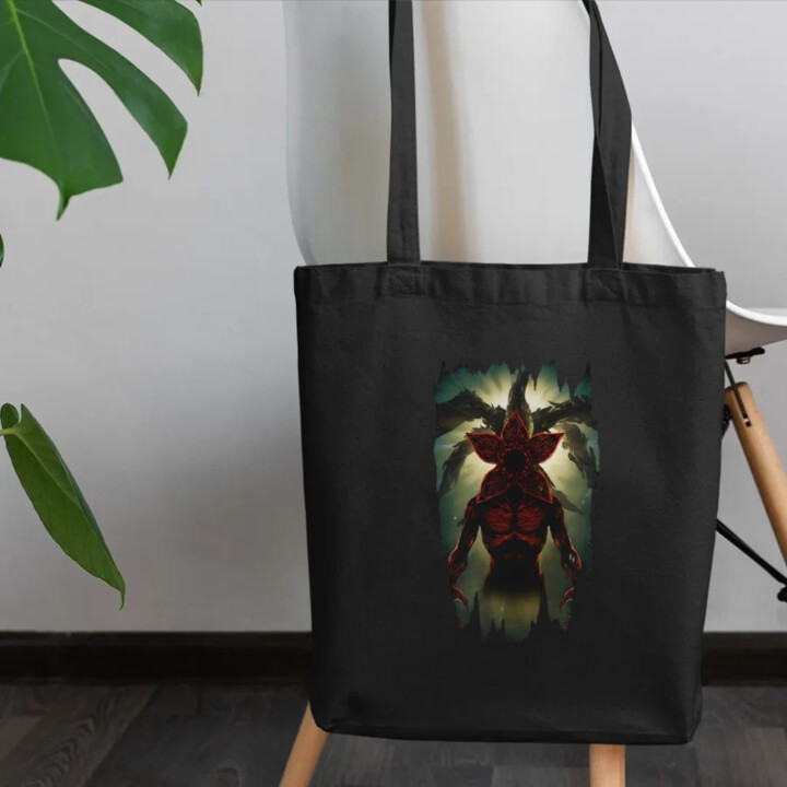 Demogorgon pre fanúšikov seriálu Stranger Things - taška s potlačou