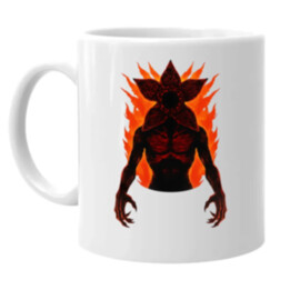 Demogorgon v2 pre fanúšikov seriálu Stranger Things - keramický hrnček s potlačou