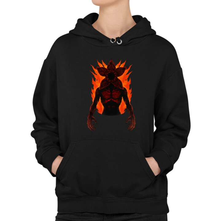 Demogorgon v2 pre fanúšikov seriálu Stranger Things  - dámska mikina s potlačou