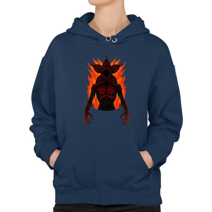 Demogorgon v2 pre fanúšikov seriálu Stranger Things  - dámska mikina s potlačou