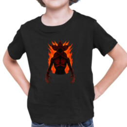 Demogorgon v2 pre fanúšikov seriálu Stranger Things - detské tričko s potlačou