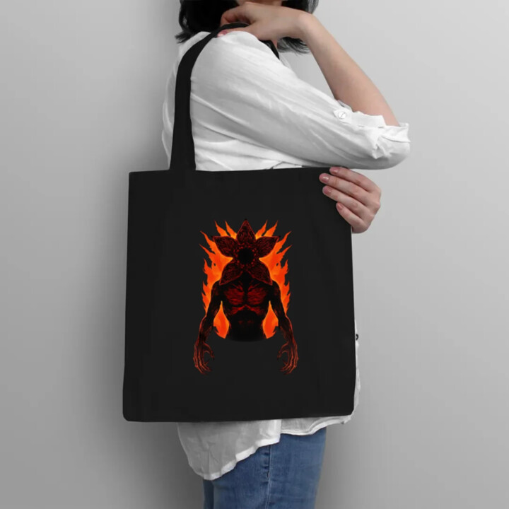 Demogorgon v2 pre fanúšikov seriálu Stranger Things - taška s potlačou