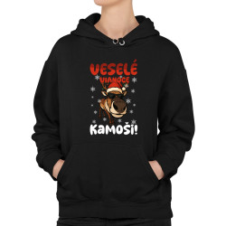 Veselé Vianoce, kamoši!  - dámska mikina s potlačou