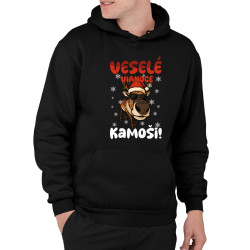 Veselé Vianoce, kamoši!  - pánska mikina s potlačou