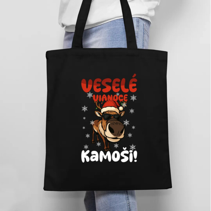 Veselé Vianoce, kamoši! - taška s potlačou