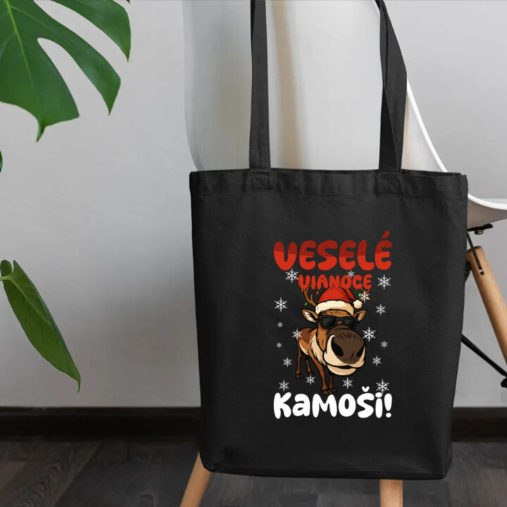 Veselé Vianoce, kamoši! - taška s potlačou
