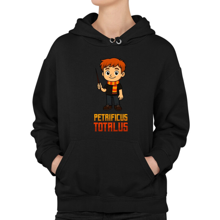 Petrificus Totalus - Ron Weasley  - dámska mikina s potlačou pre fanúšikov série Harry Potter