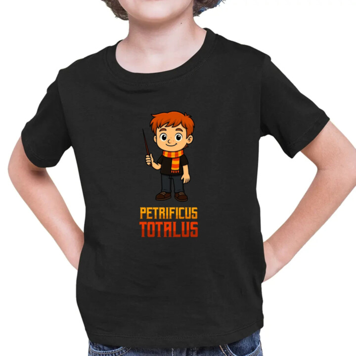 Petrificus Totalus - Ron Weasley - detské tričko s potlačou pre fanúšikov série Harry Potter